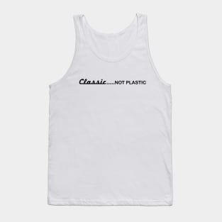 Classic Not Plastic Vintage Car Tank Top